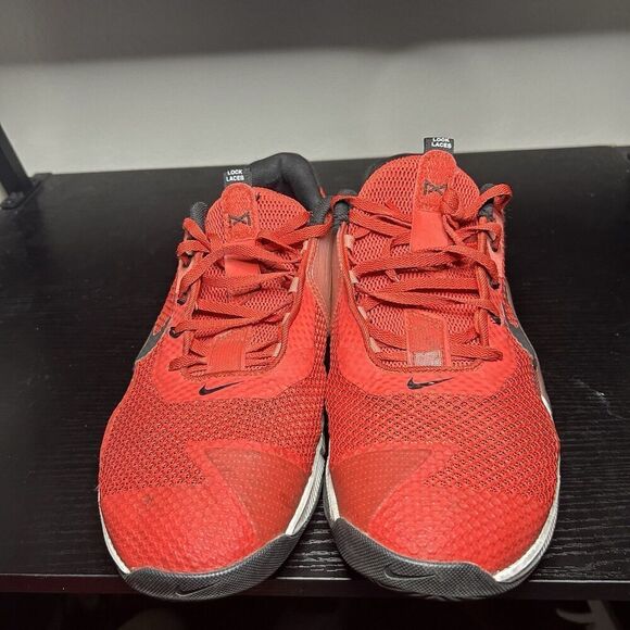 Nike Shoes Mens 12 Red Metcon 7 Chile Red Athletic Workout Running CZ8281-606 - Picture 4 of 10